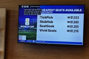 记者：法国vs摩洛哥的比赛仍有二手票出售，最低1033美元
